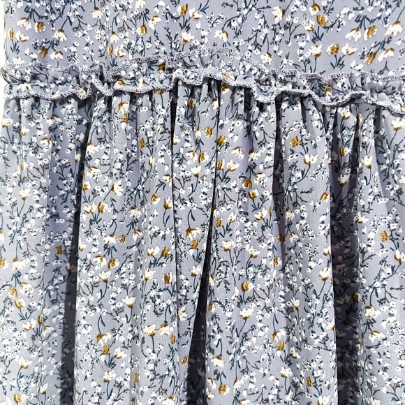 She + Sky Lavender Floral Dress - Picture 3 of 4